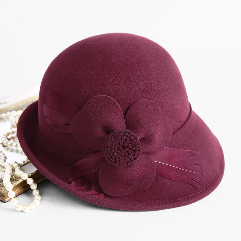 Winter Woolen Women's Shaping Cap