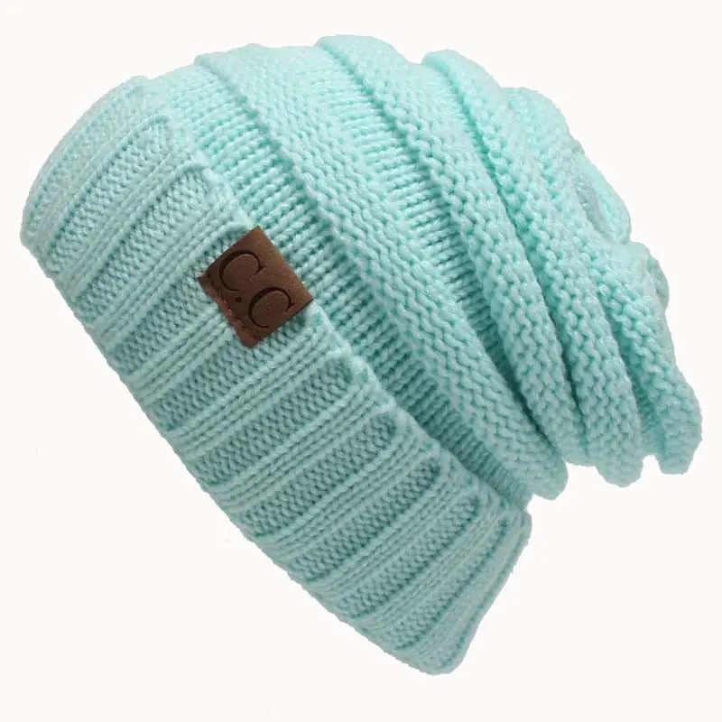 Women's CC Knit Hat - Winter Beanie