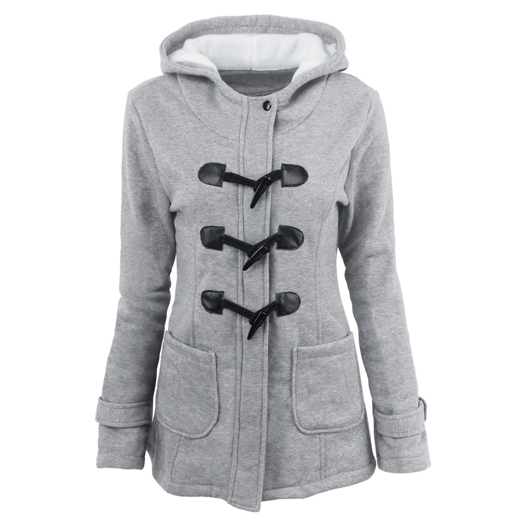 Mid-Length Coat, Jacket, Cotton Padded Jacket