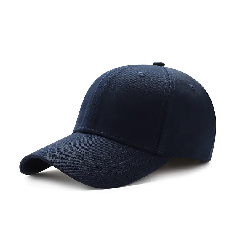 Men's Black Summer Baseball Cap - Casual Style