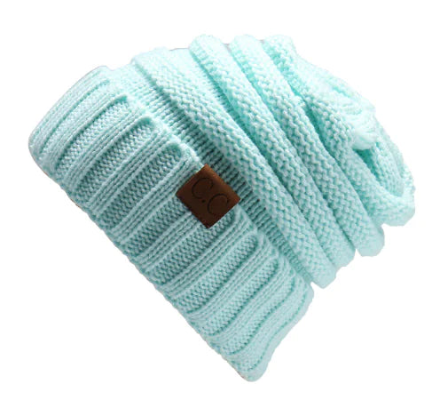 Women's CC Knit Hat - Winter Beanie
