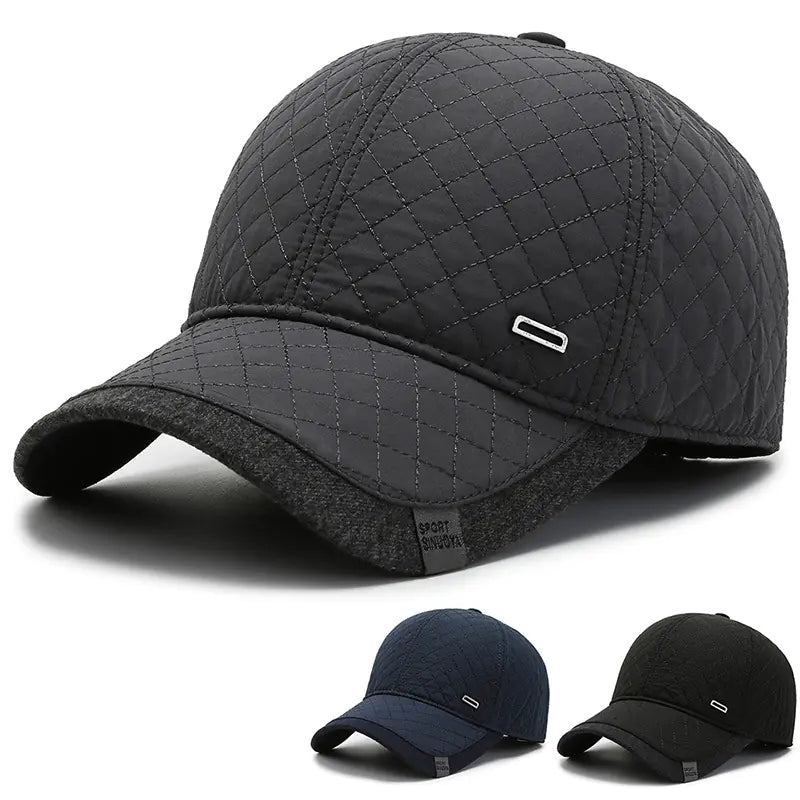 Men's Stylish Thickened Warm Cotton Padded Hat