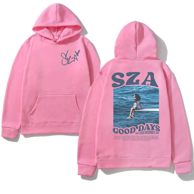 SZA Music Album Print Hoodie for Men and Women