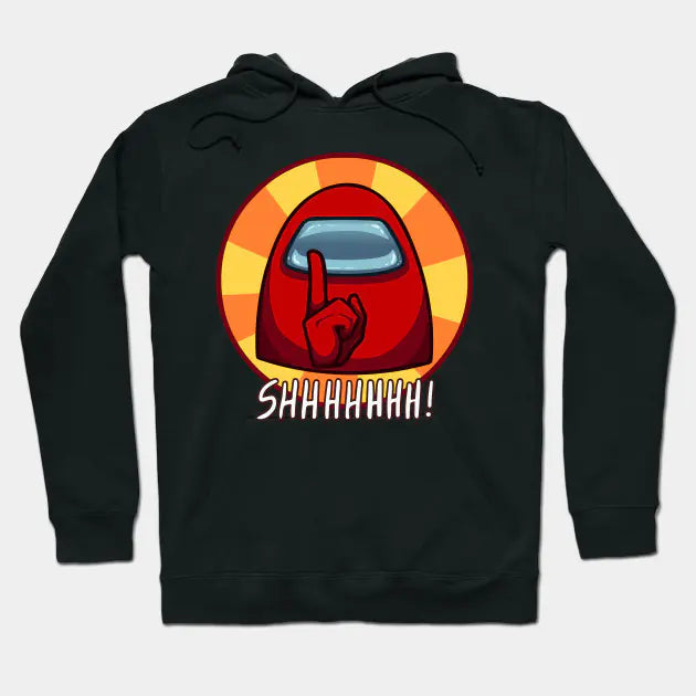 Among Us Cartoon Print Hoodie for Men and Women