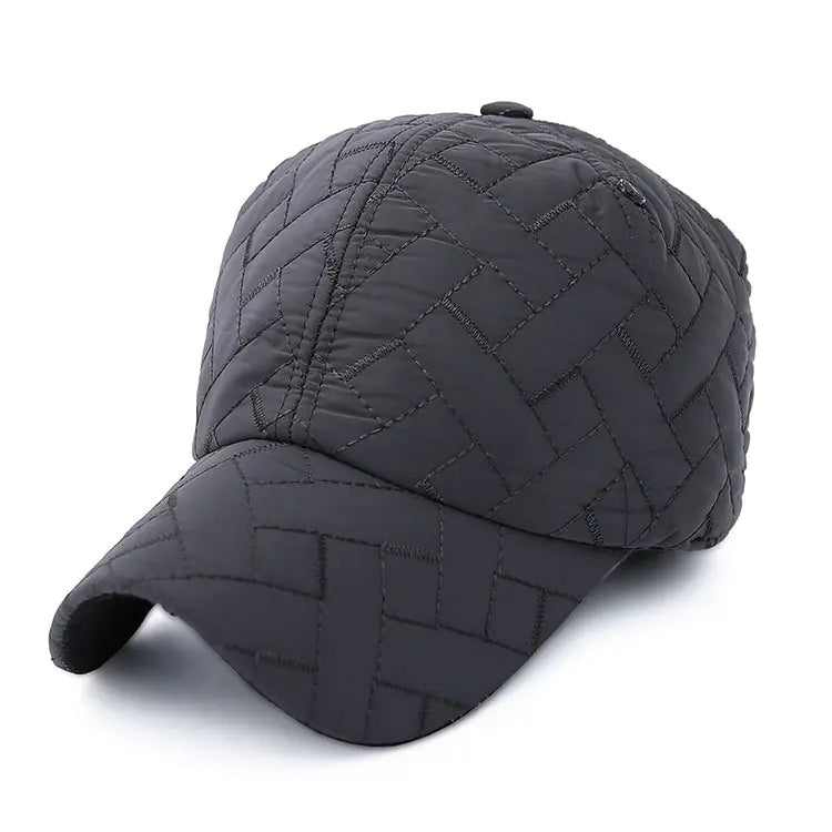 Men's Winter Ear Protection Cotton Baseball Cap