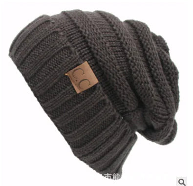 Women's CC Knit Hat - Winter Beanie