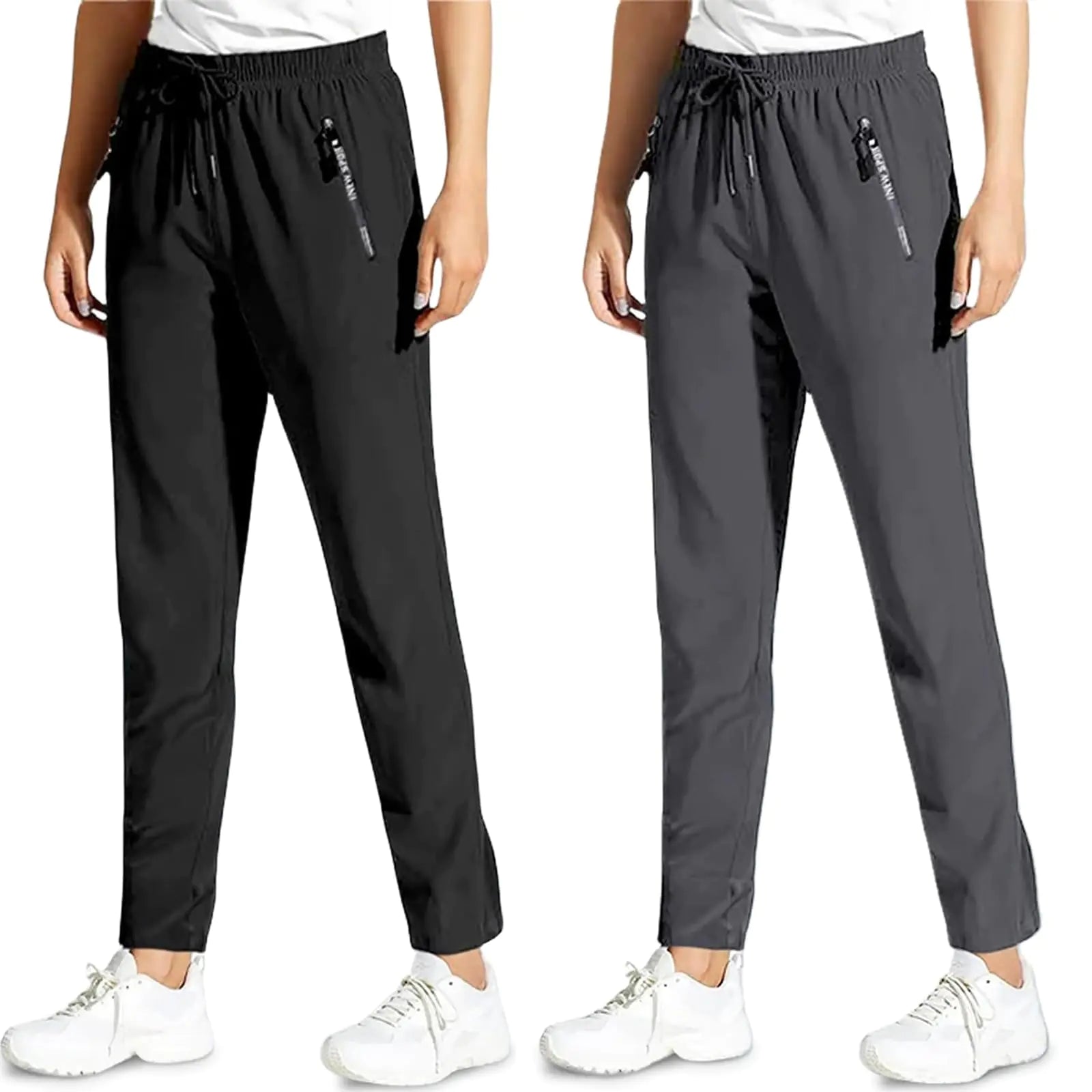 Comfysfit Pants Comfy Fit Stretch Active Pants Women Comfys Fit Pants Petite Comfys Fit Women Quick Drying Pants (Grey-Jogger*1pcsX-Large)