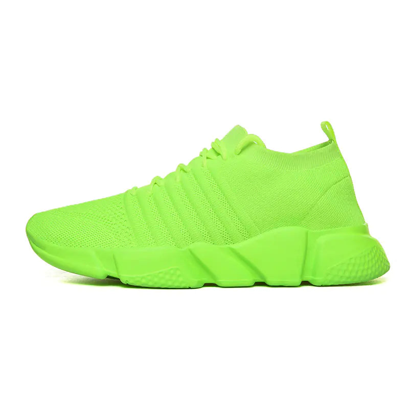 New Breathable Knit Sports Shoes for Men