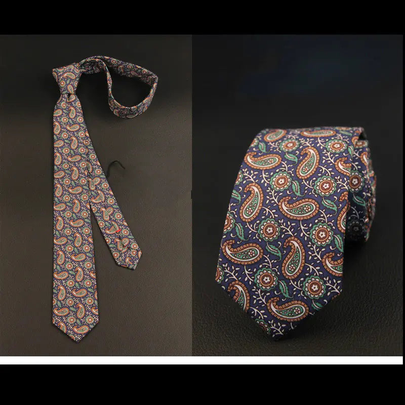 Narrow Casual Tie, British Style Bow Tie for Men