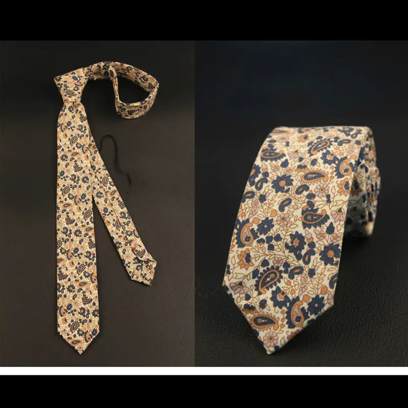 Narrow Casual Tie, British Style Bow Tie for Men