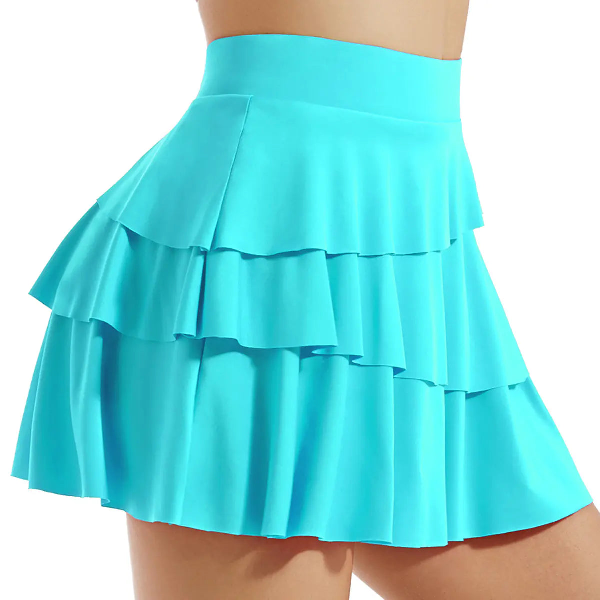 Yoga Pleated Skirt Pants for Women