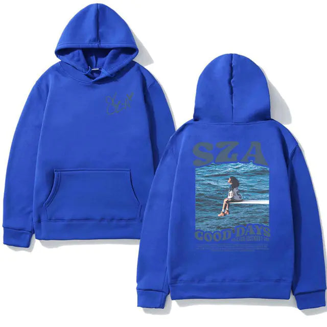 SZA Music Album Print Hoodie for Men and Women