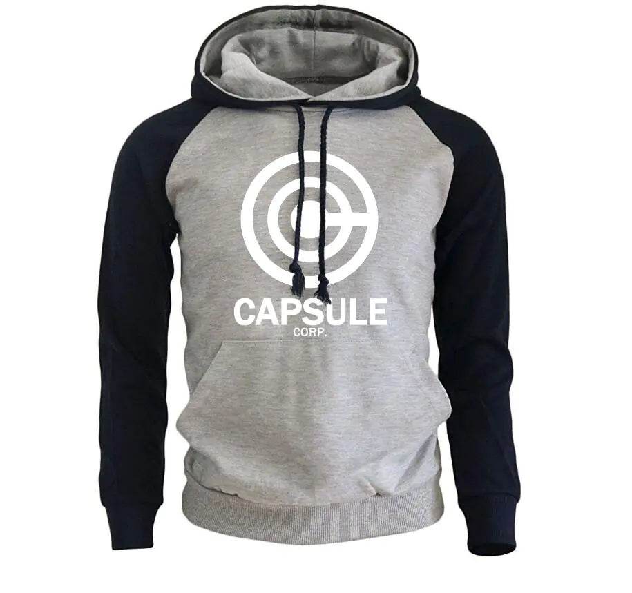 Japanese Hip Hop Pullover Hoodie for Men (Fall/Winter)