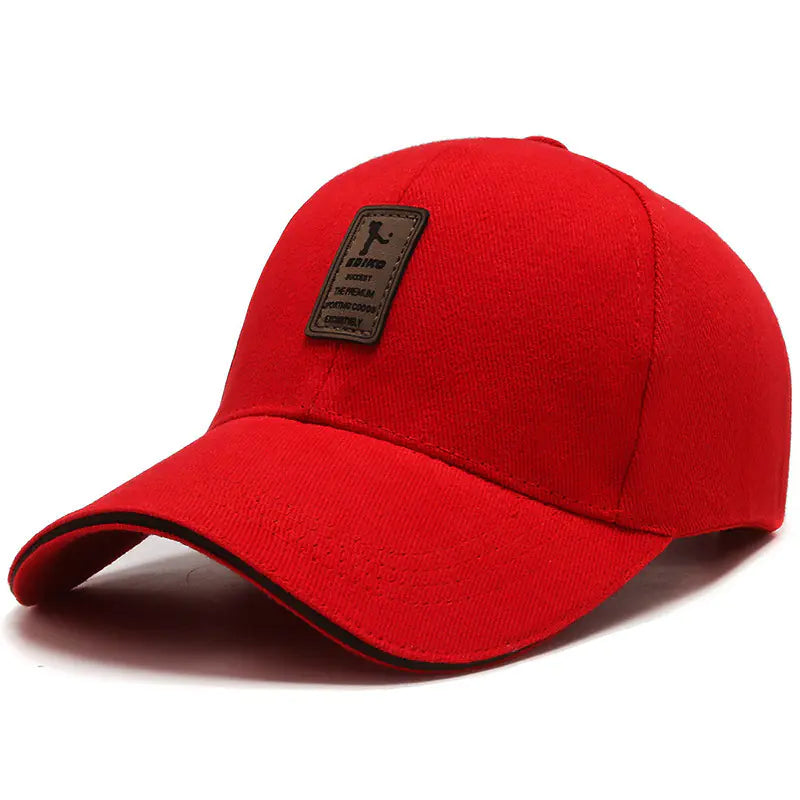 Men's Black Summer Baseball Cap - Casual Style