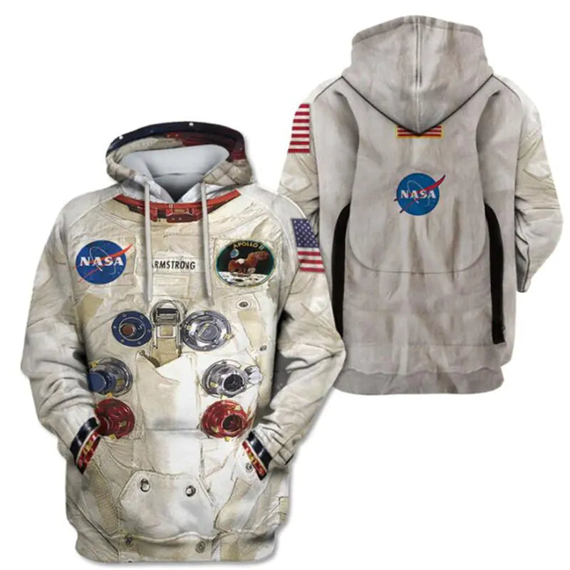 3D Digital Print Hoodie for Men - Casual Couple Style