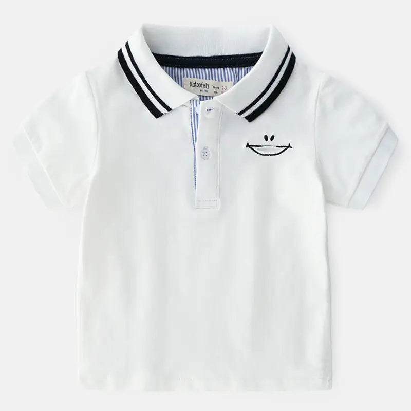 Children's Polo Shirt and Short Sleeve T-Shirt Set