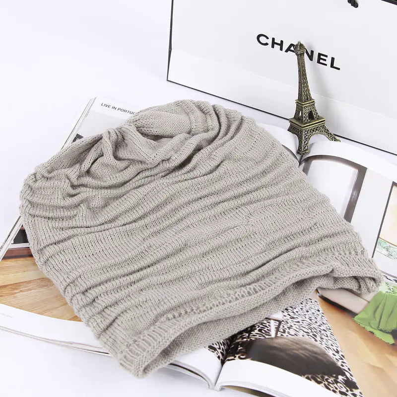 Women's Knit Beanie - Hip Hop Style Hat