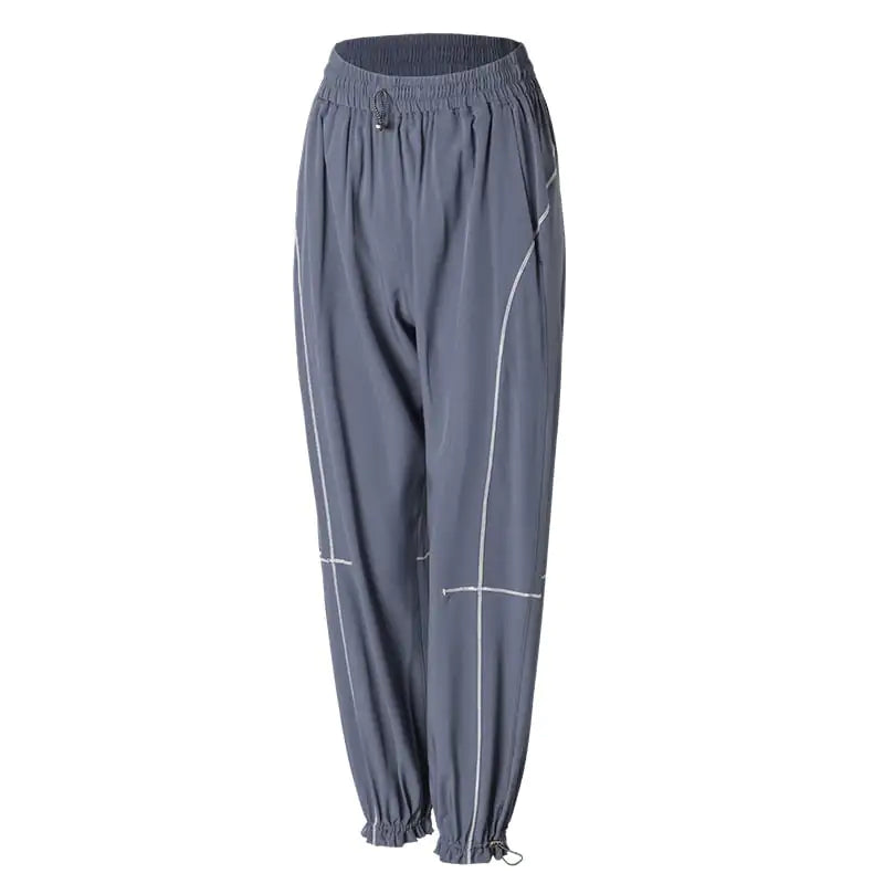 Loose Tapered Sports Pants for Women