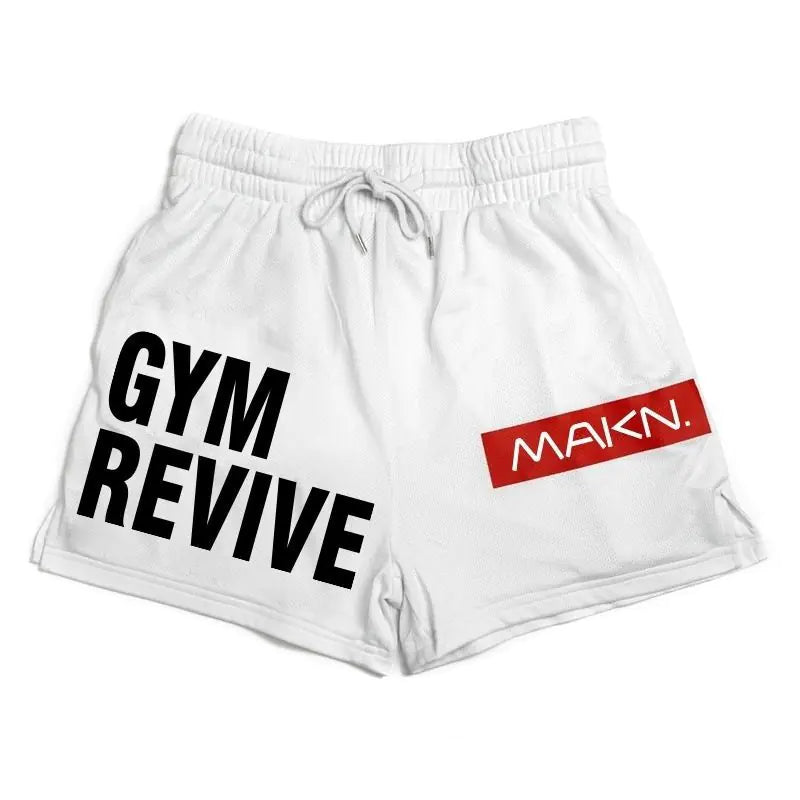 Multicolor Breathable Mesh Running Shorts for Men