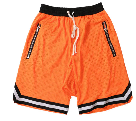 Vintage Streetwear Loose Fit Sports Shorts for Men