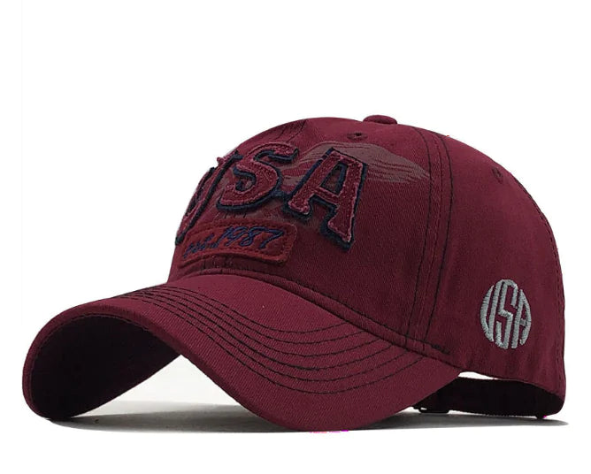 Women's Eagle Embroidered Baseball Cap