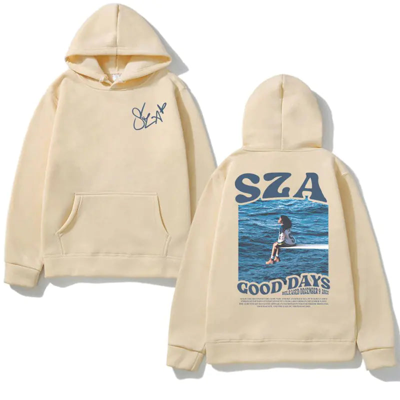 SZA Music Album Print Hoodie for Men and Women