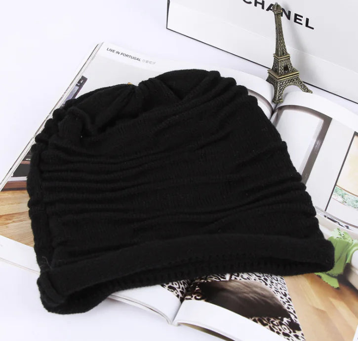 Women's Knit Beanie - Hip Hop Style Hat