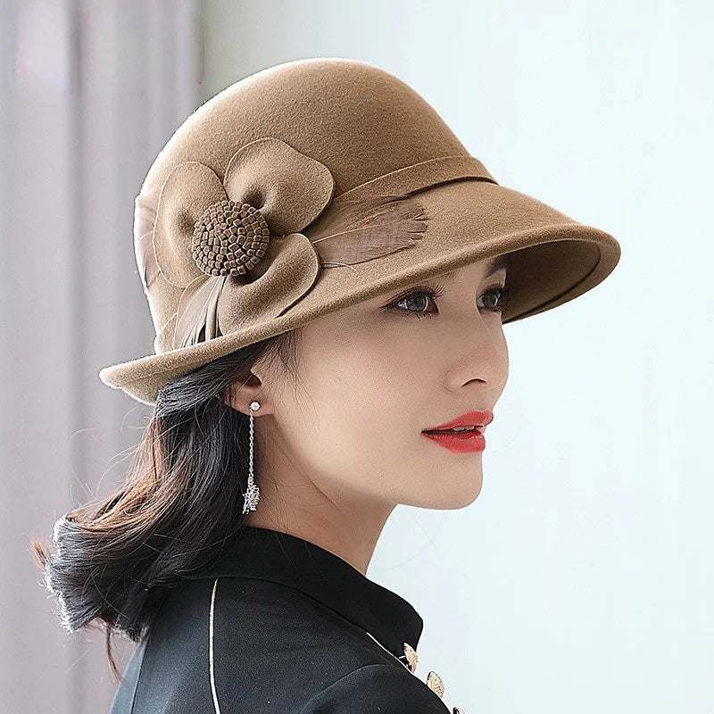 Winter Woolen Women's Shaping Hat