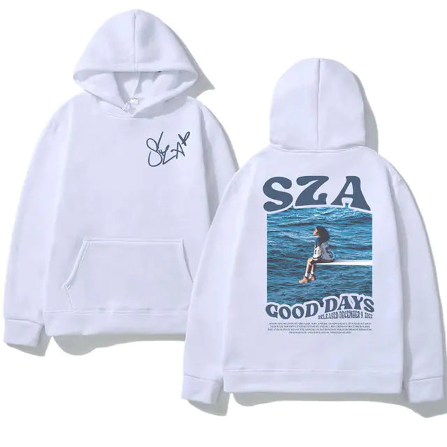 SZA Music Album Print Hoodie for Men and Women