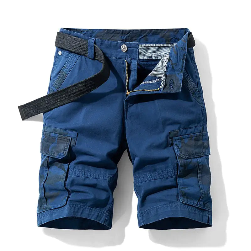 Trendy Loose Five-Point Overalls Shorts for Men