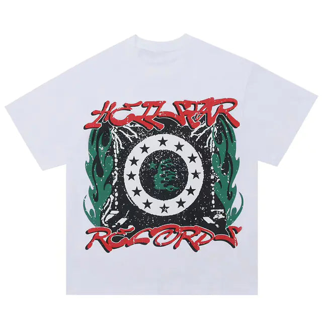 Hellstar Casual Cotton T-Shirt for Men and Women