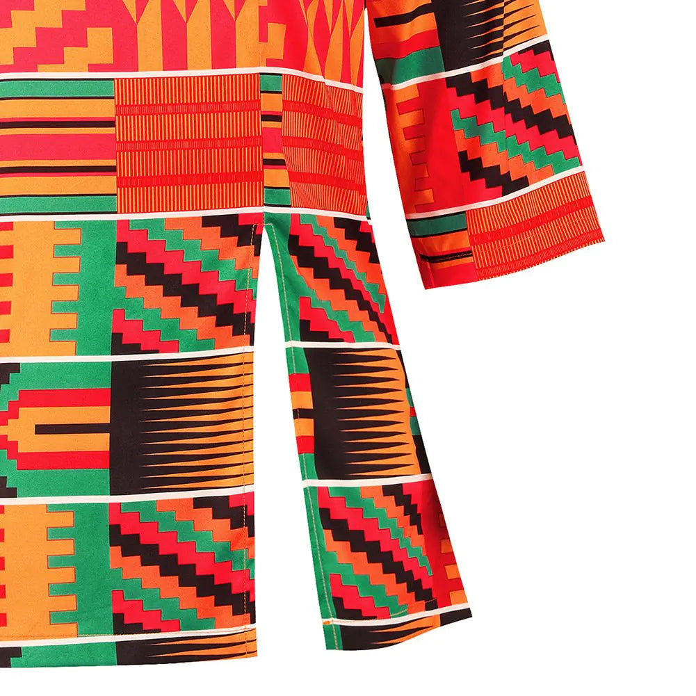 Bohemian Digital Print Casual T-Shirt for Women