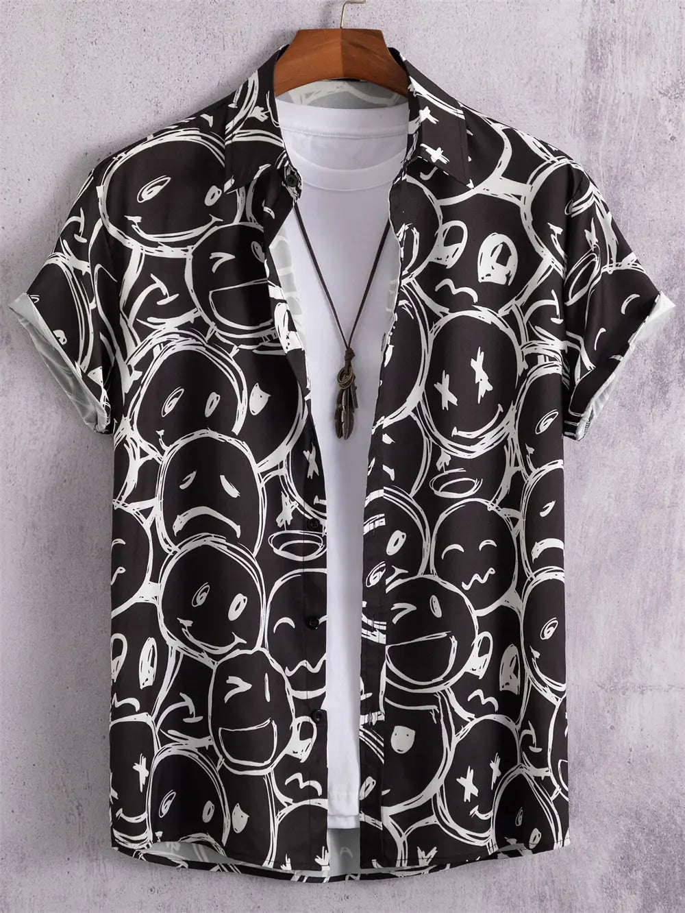 Men's Hawaiian Oversized Short Sleeve Summer Shirts