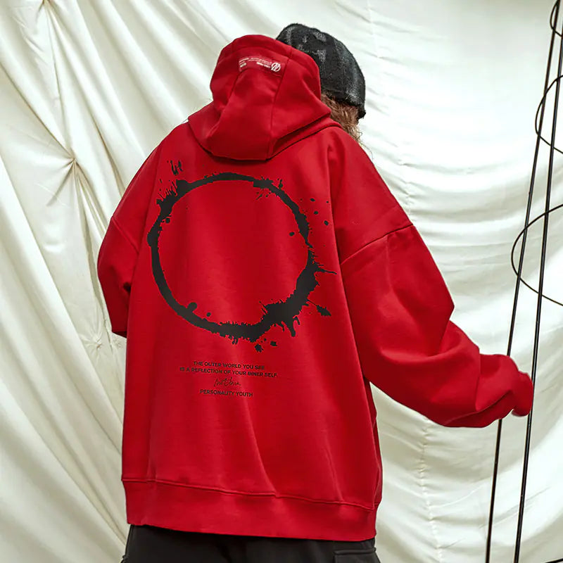 Oversized Hoodie for Men - Trendy Streetwear Jacket