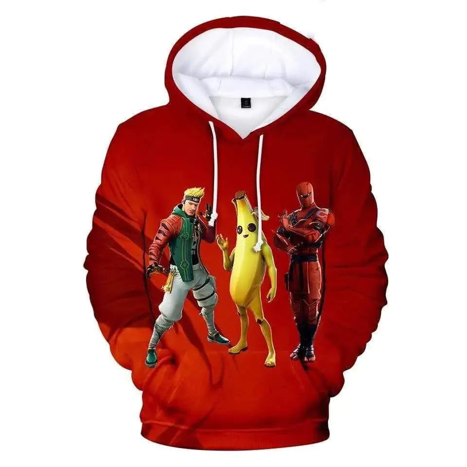 2019 Fortnite 3D Print Hoodie for Men and Women