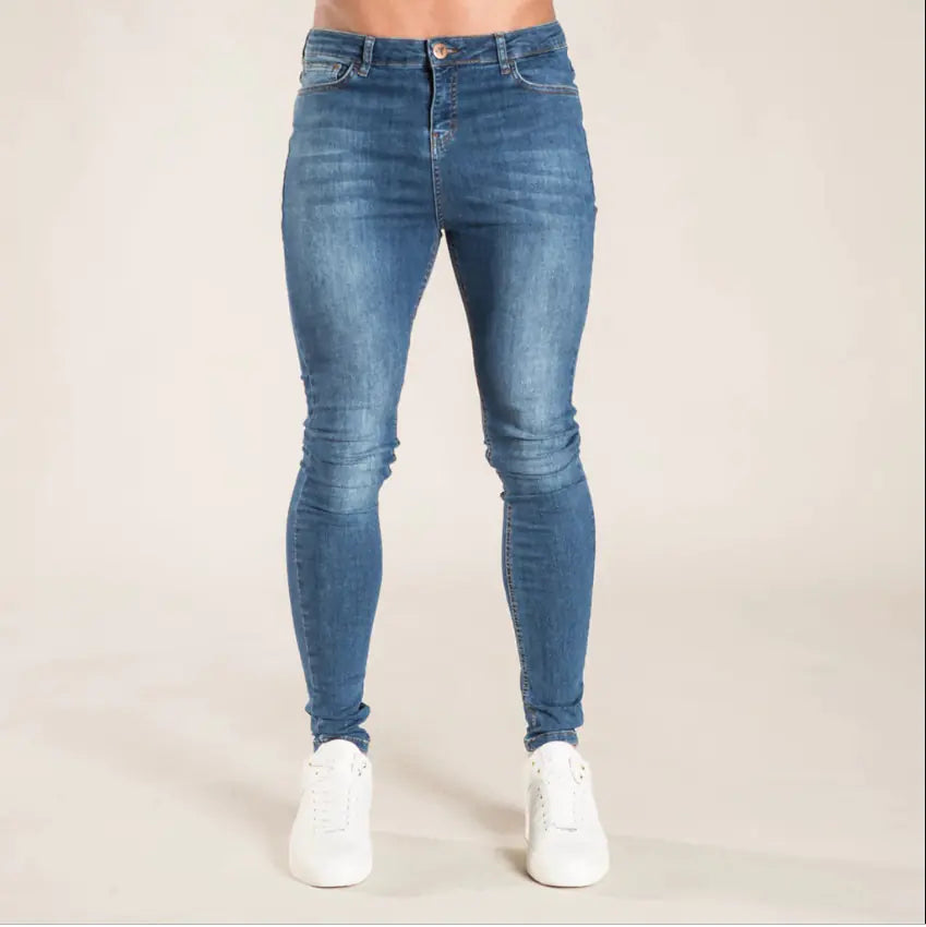 Men's Jeans and Trousers Without Holes