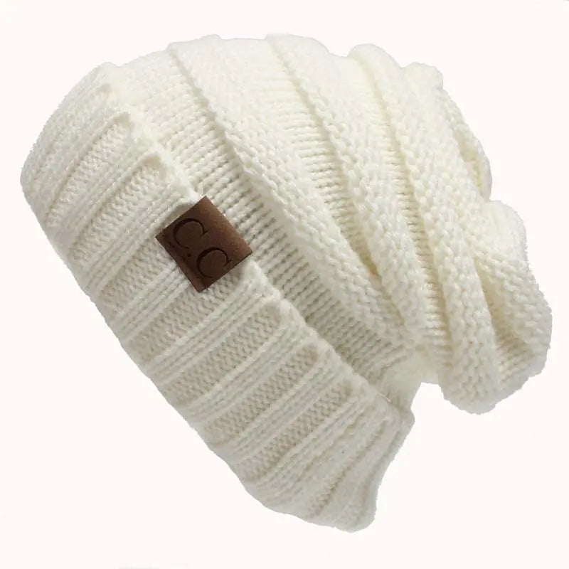 Women's CC Knit Hat - Winter Beanie