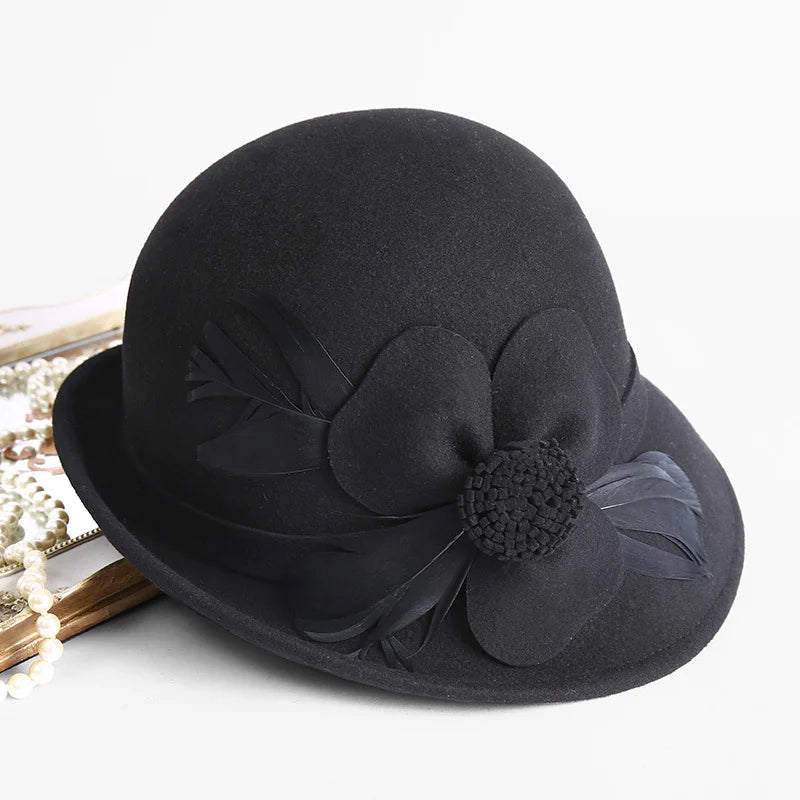 Winter Woolen Women's Shaping Cap