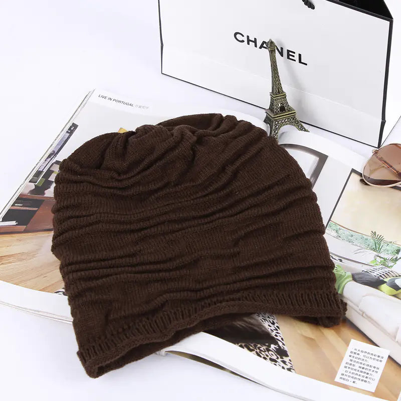 Women's Knit Beanie - Hip Hop Style Hat