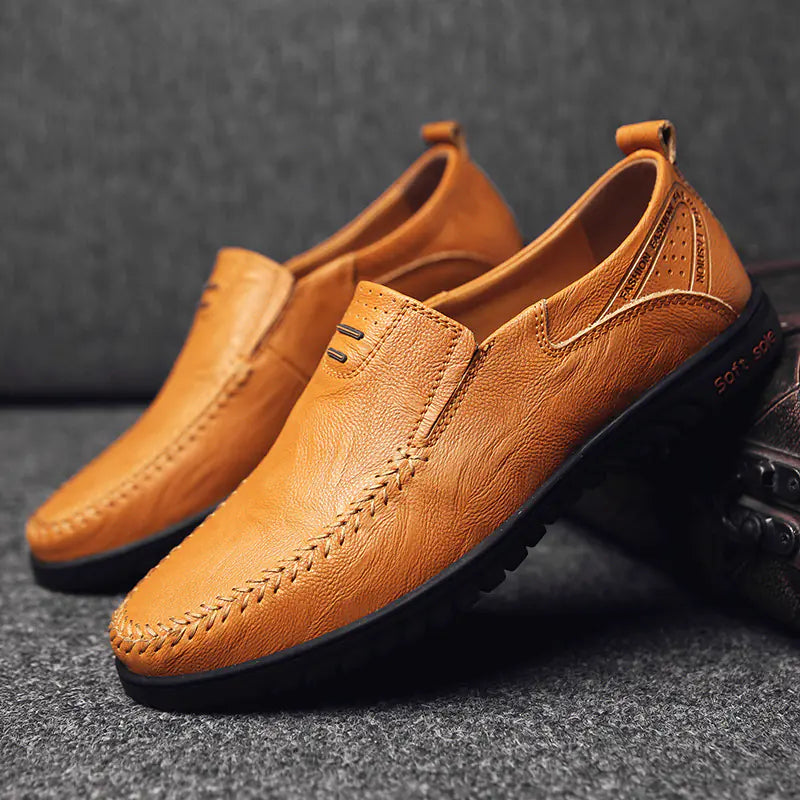 Korean Fashion Casual Leather Shoes for Men
