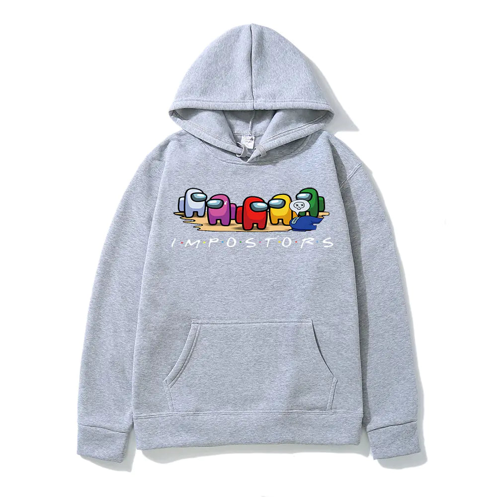 "Among Us Printed Fashion Hoodie for Men and Women"