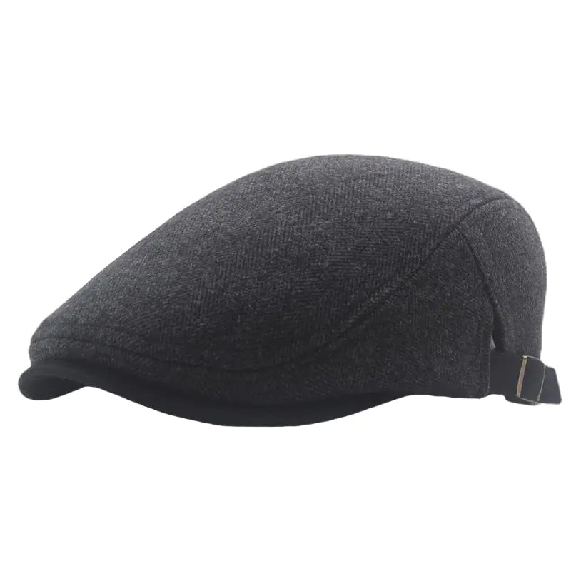 Men's Warm Beret Cap for Fall/Winter Fashion Hat