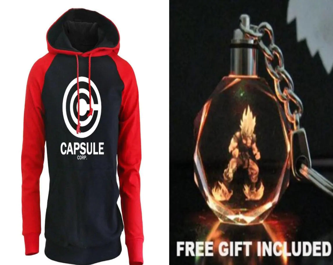 Japanese Hip Hop Pullover Hoodie for Men (Fall/Winter)