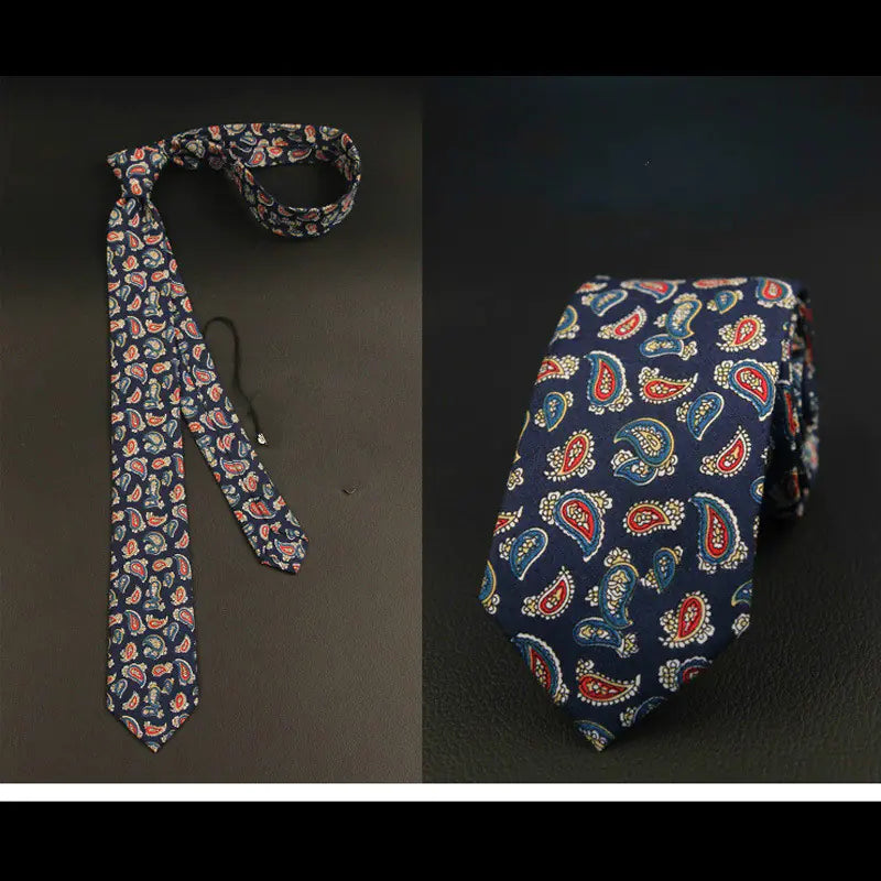 Narrow Casual Tie, British Style Bow Tie for Men
