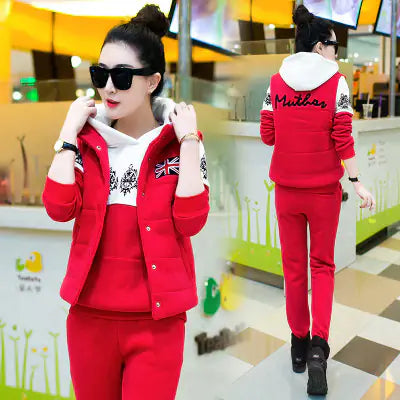 Fleece Lined Sports Hoodie for Pregnant Women