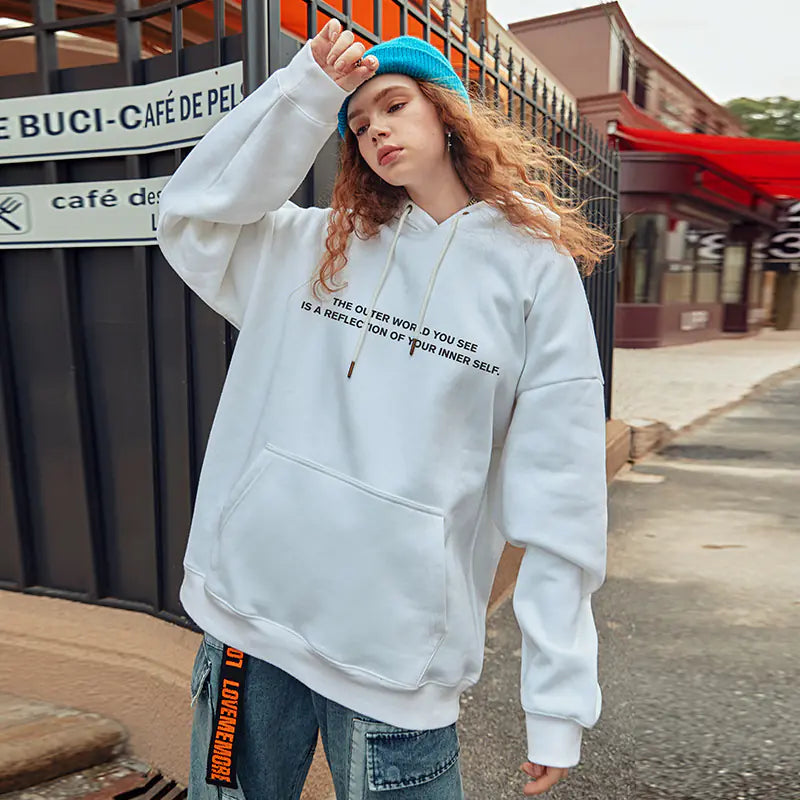 Oversized Hoodie for Men - Trendy Streetwear Jacket