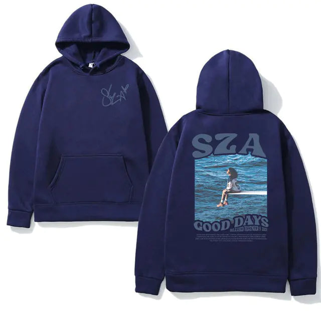 SZA Music Album Print Hoodie for Men and Women