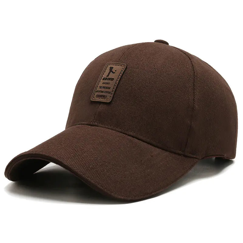 Men's Black Summer Baseball Cap - Casual Style