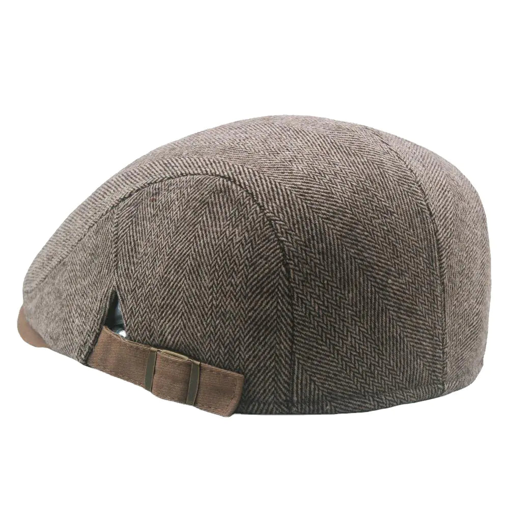 Men's Warm Beret Cap for Fall/Winter Fashion Hat