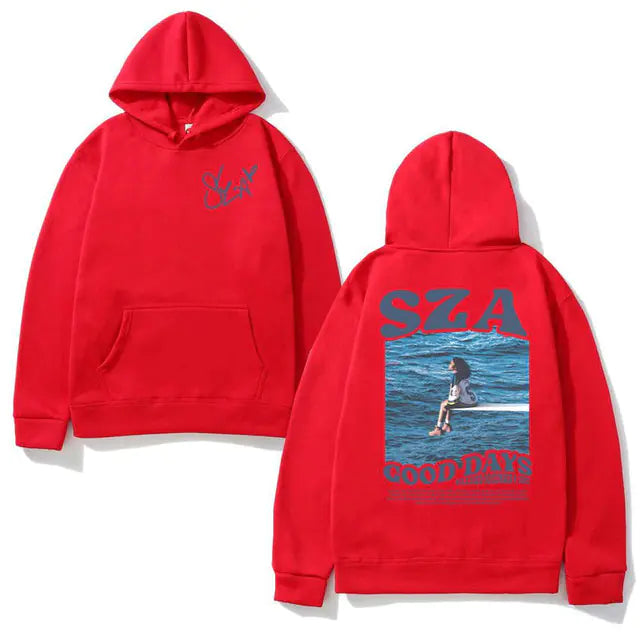 SZA Music Album Print Hoodie for Men and Women